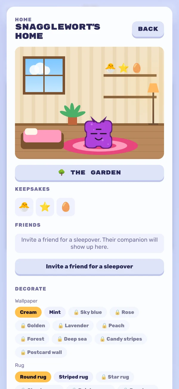 A companion at home